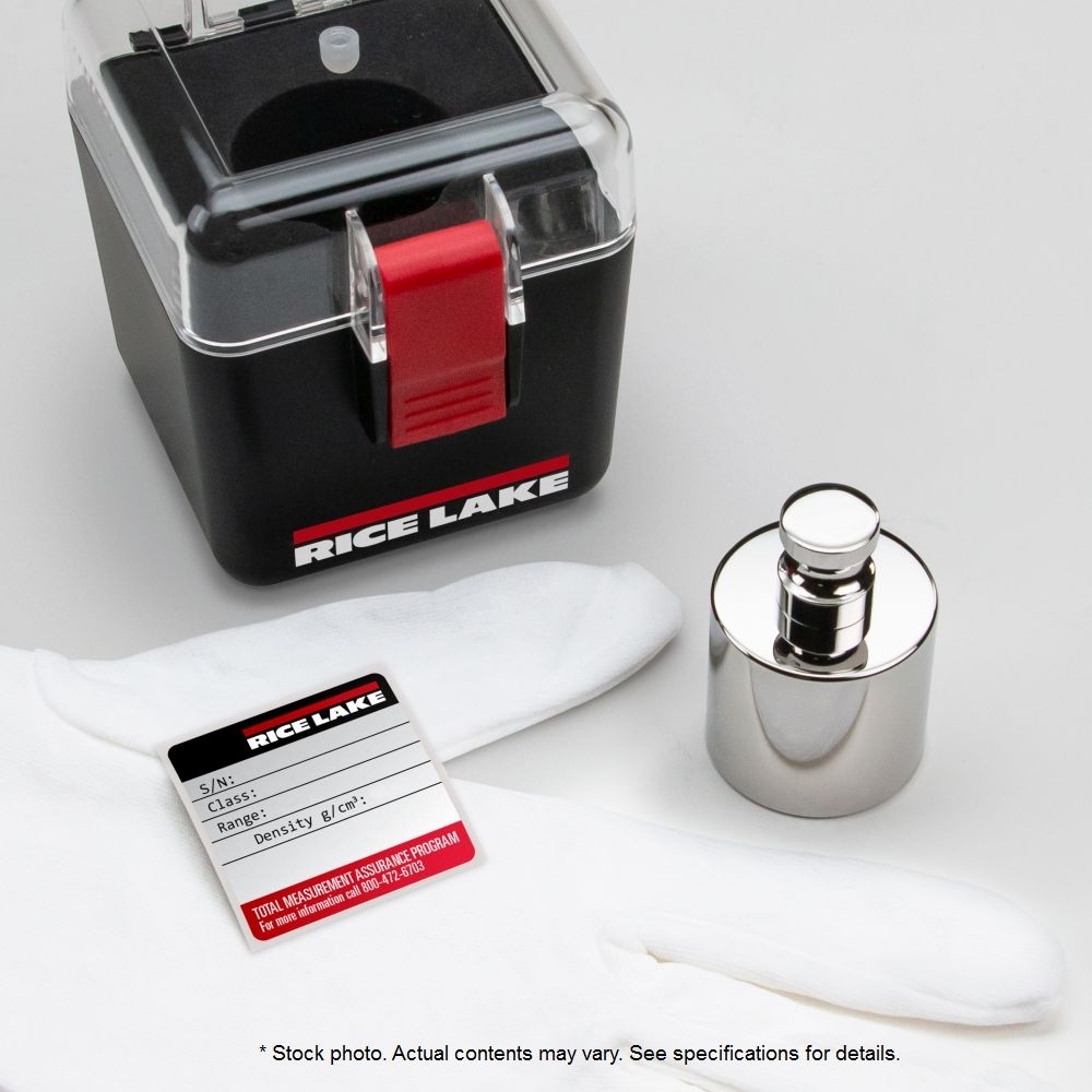 Rice Lake Weighing 1 g ASTM Class 3 Precision Laboratory Weight Kit with Accredited Certificate