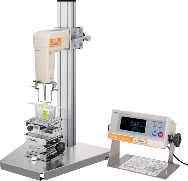 A&D SV-1A Viscometer, 0.3 cP - 1000 cP