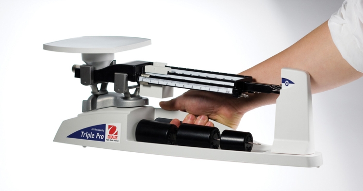 Ohaus TP2611 Triple Pro Mechanical Balance with Rod and Clamp, 2610 g x 0.1 g