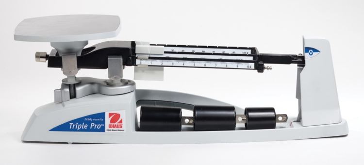 Ohaus TP2611 Triple Pro Mechanical Balance with Rod and Clamp, 2610 g x 0.1 g