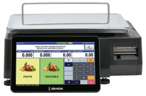 Ishida Uni-8 Bench Dual Range Price Computing Scale with Printer and Color Touchscreen, 30 lb x 0.01 lb, NTEP approved