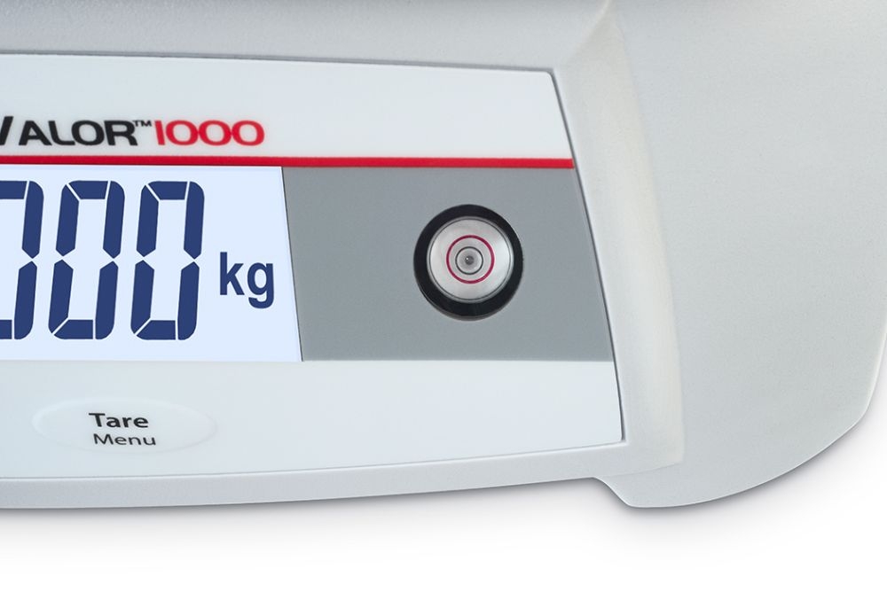 Ohaus V12P10T Valor 1000 Compact Bench Scale, 20 lb x 0.01 lb, NSF Certified, NTEP Approved