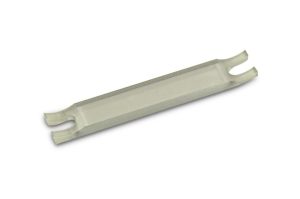 Weight lifter bar, plexiglass, for screw-knob weights 200 g - 3 kg (RLW-PN 11747)