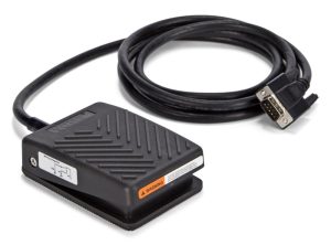 Pedal button / foot switch for laboratory balances, RS232 9-pin (m) (SART-PN YFS03)