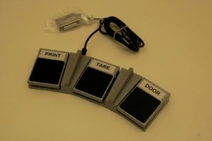 Foot switch with T-connector, for open/close door, tare and print (SART-PN YPE01RC)