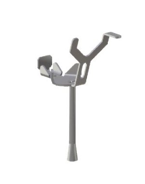 Titanium holder for save-lock tubes, 1.5 ml - 2 ml, for semi-micro and analytical balances (SART-PN YSH13)