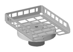 Titanium holder for weighing boats - for semi-micro and analytical balances (SART-PN YSH26)